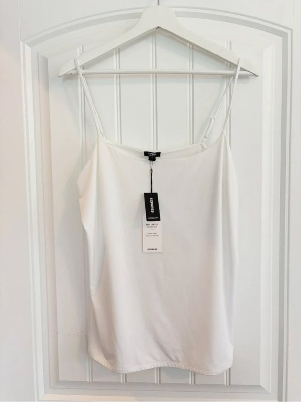NWT Express Body Contour Long Silky Tank Top